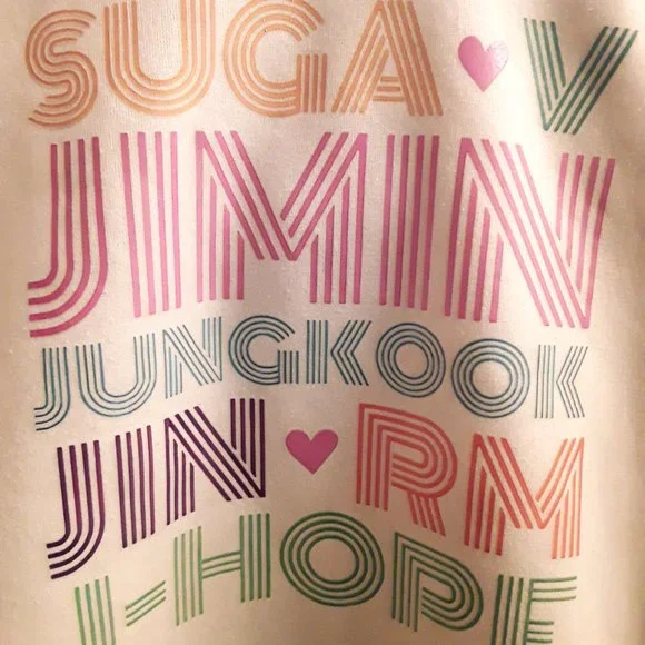 Korean Singer/Rapper J-Hope from BTS Hoodie/Sweatshirt - Picture 2 of 2